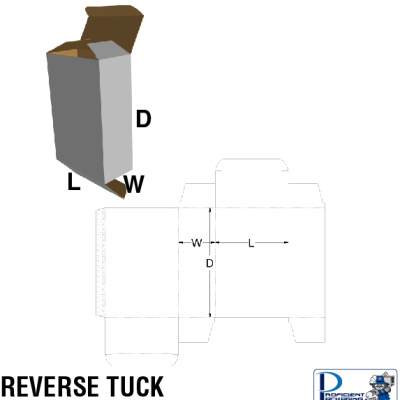 TIT&B : Tuck In Top & Bottom (Reverse Tuck)